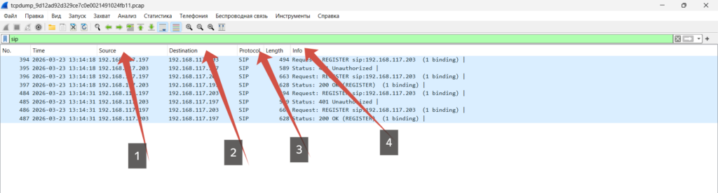 Настройка АТС W&T-NS